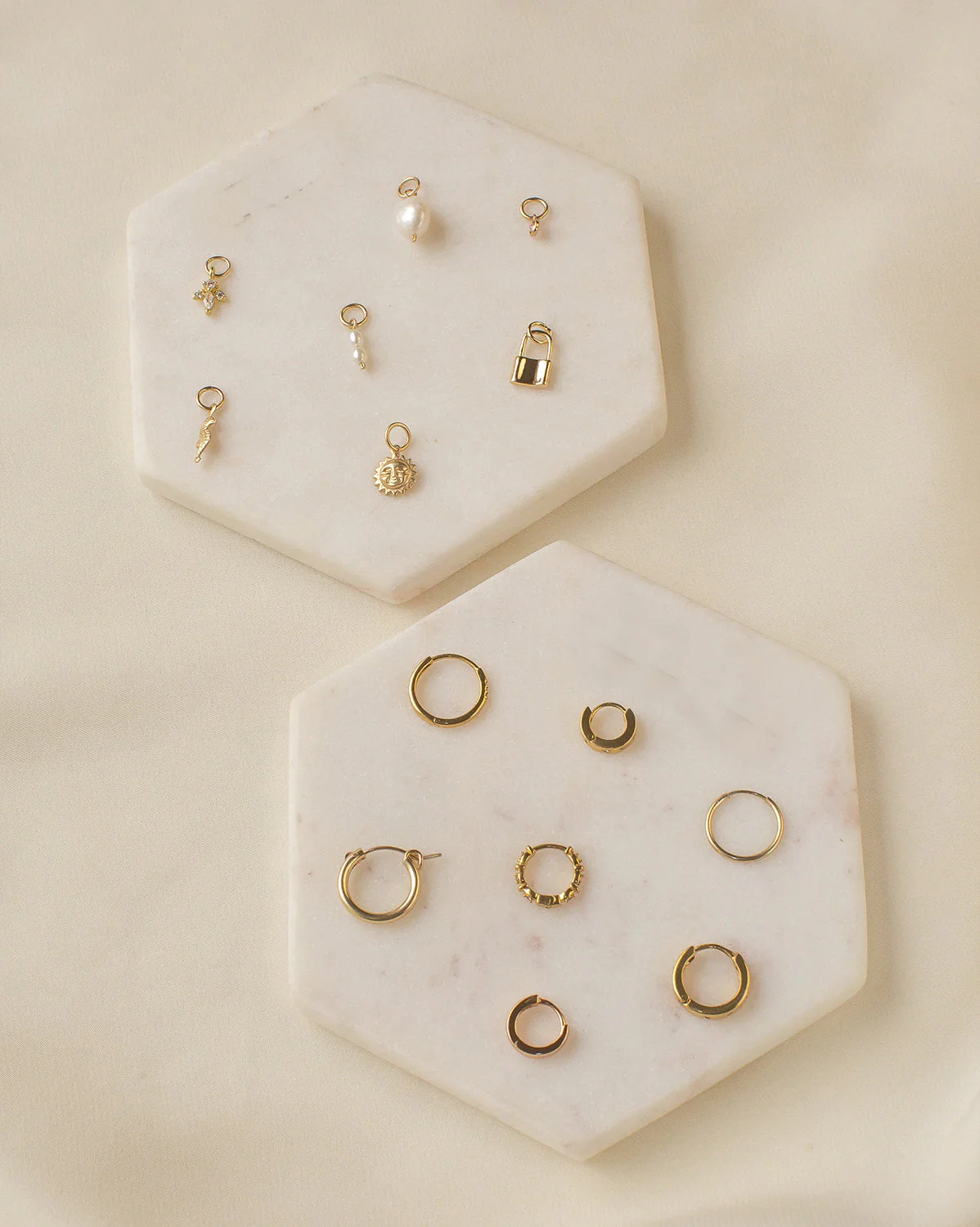 Aurelia Gemstone Huggie Hoops - PRE-ORDER - Image 10