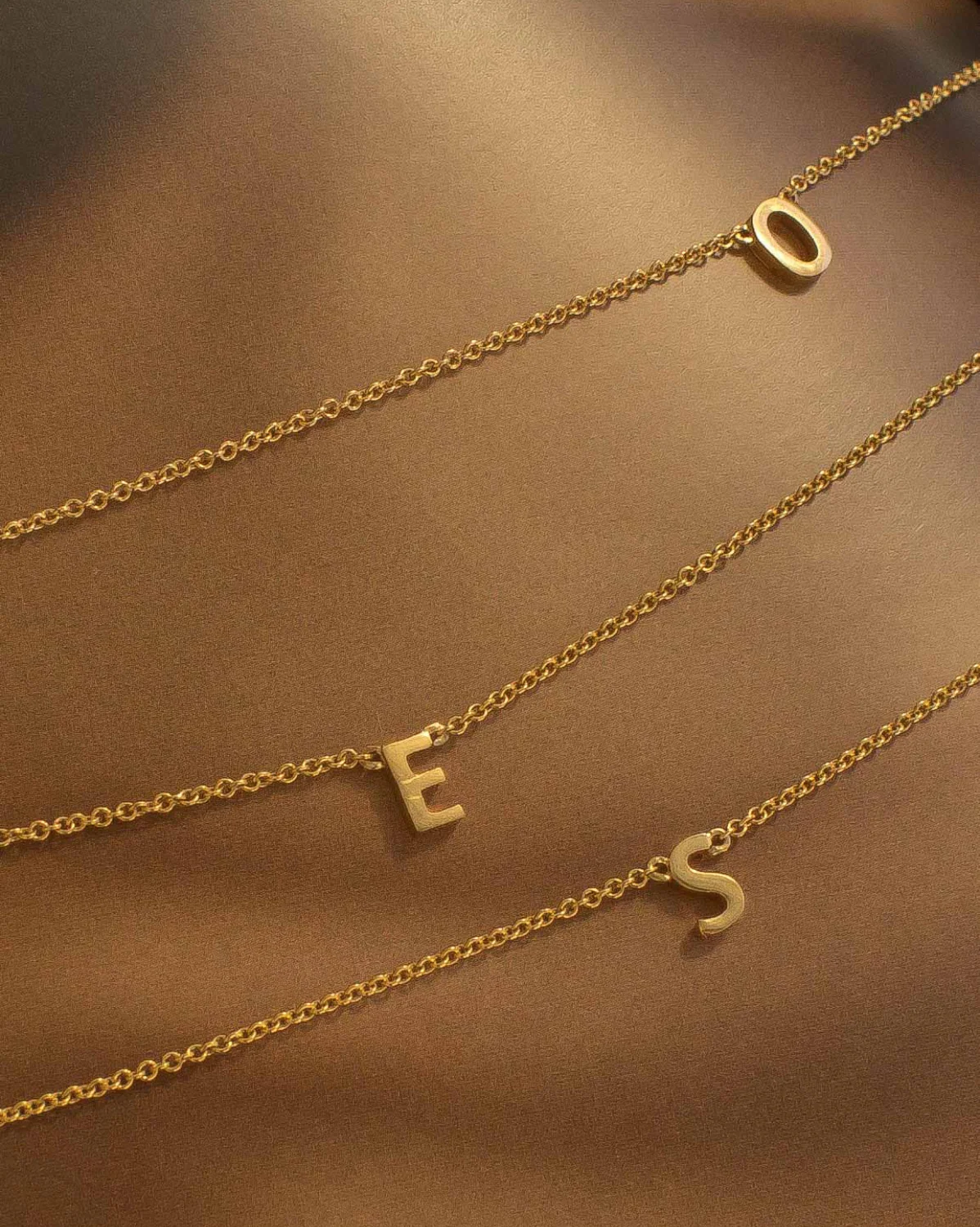 Custom Duo Initials Necklace - Image 3
