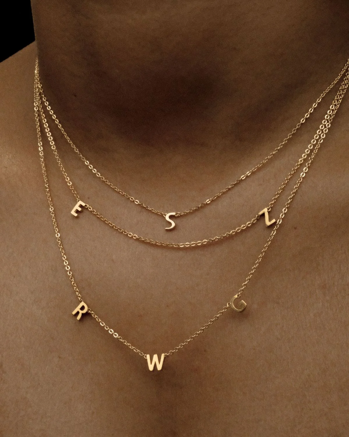 Custom Duo Initials Necklace - Image 8