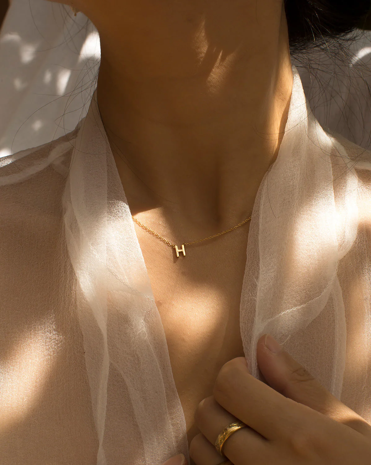 Custom Single Initial Necklace - PRE-ORDER - Image 4