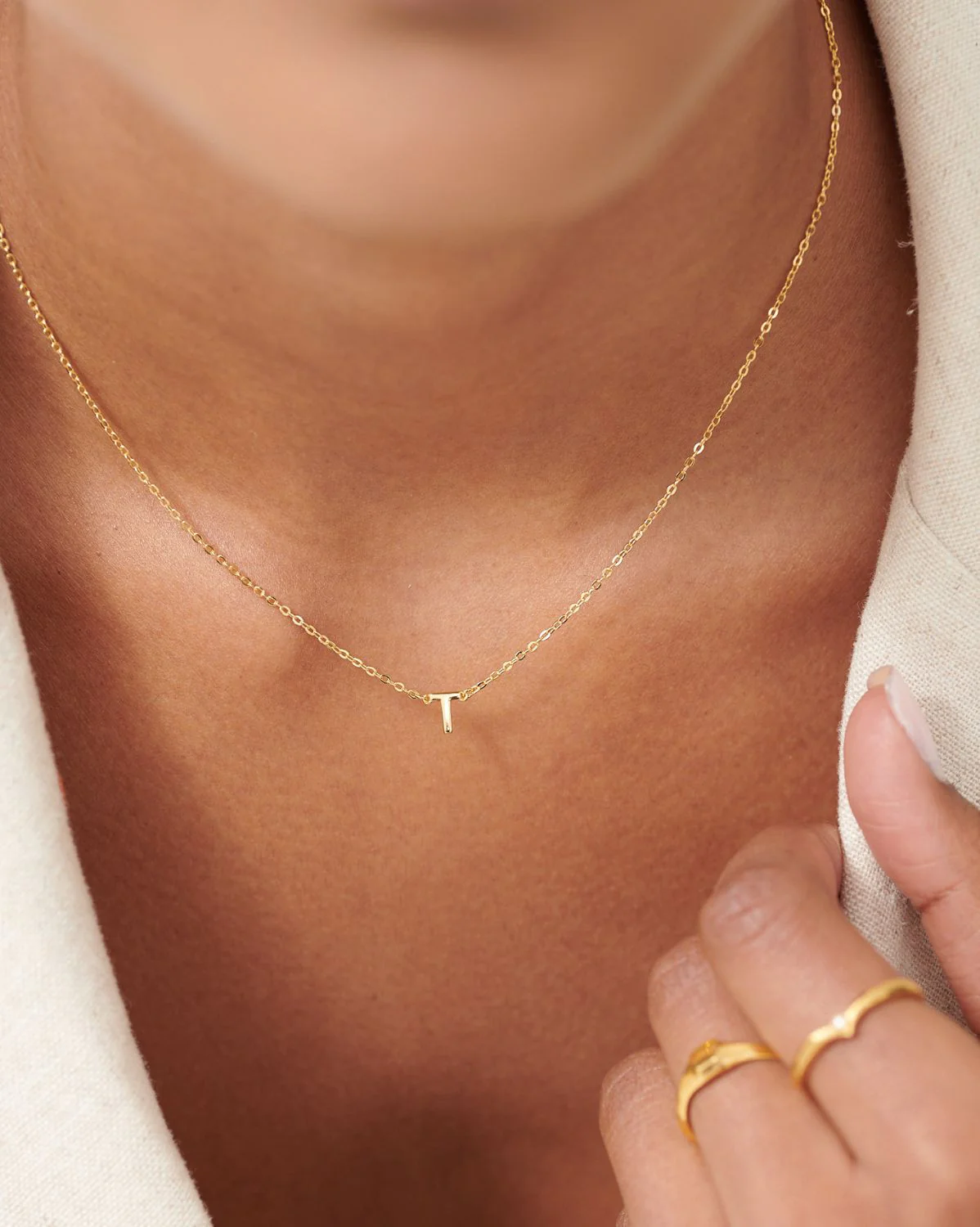 Custom Single Initial Necklace - PRE-ORDER - Image 9