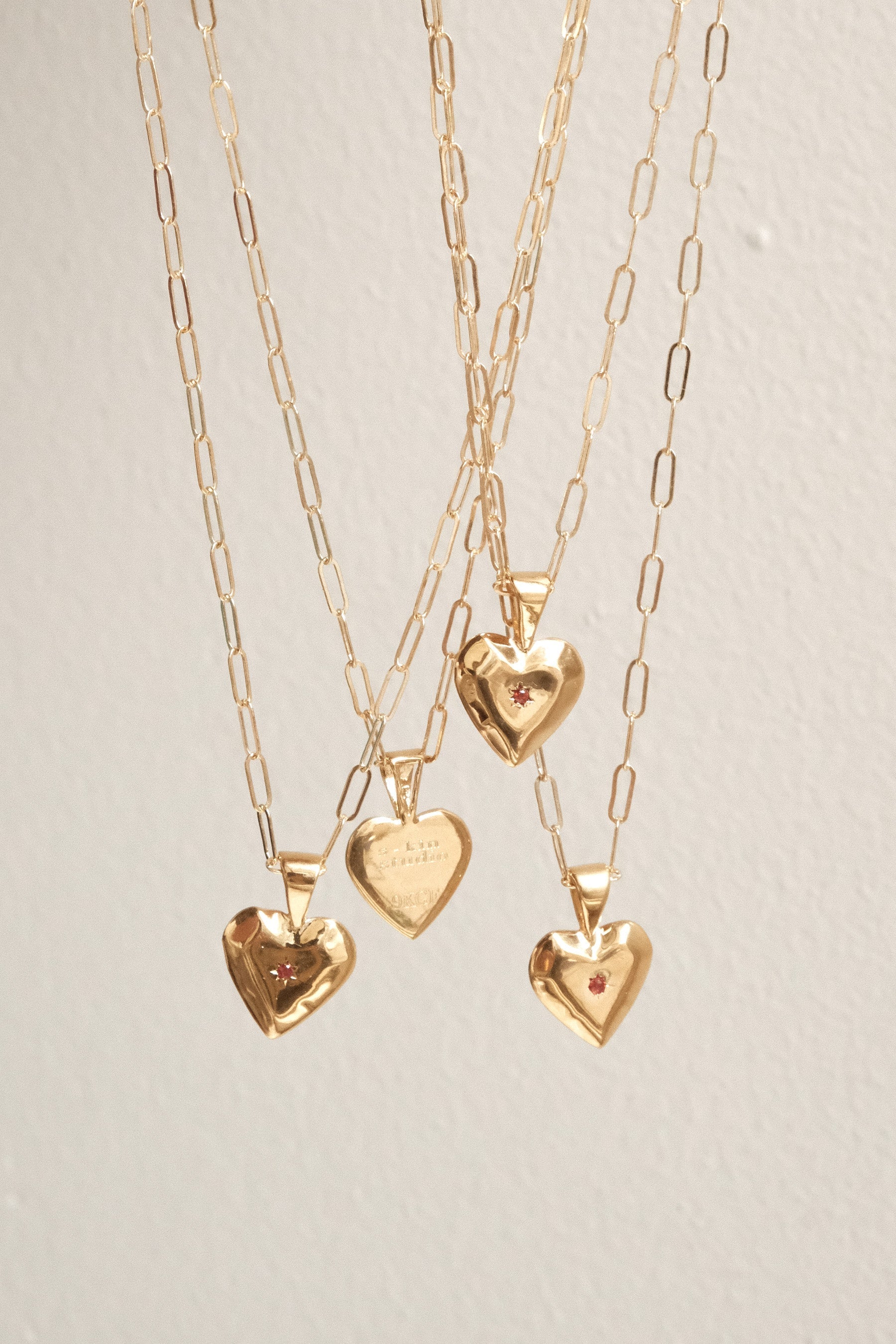 Gilded Heart Pendant Necklace - Image 6
